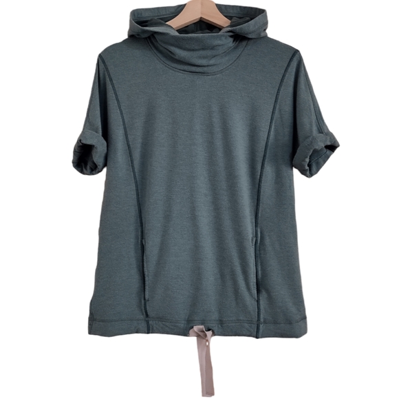 Lululemon Serenity Short Sleeve Hoodie - Picture 1 of 12